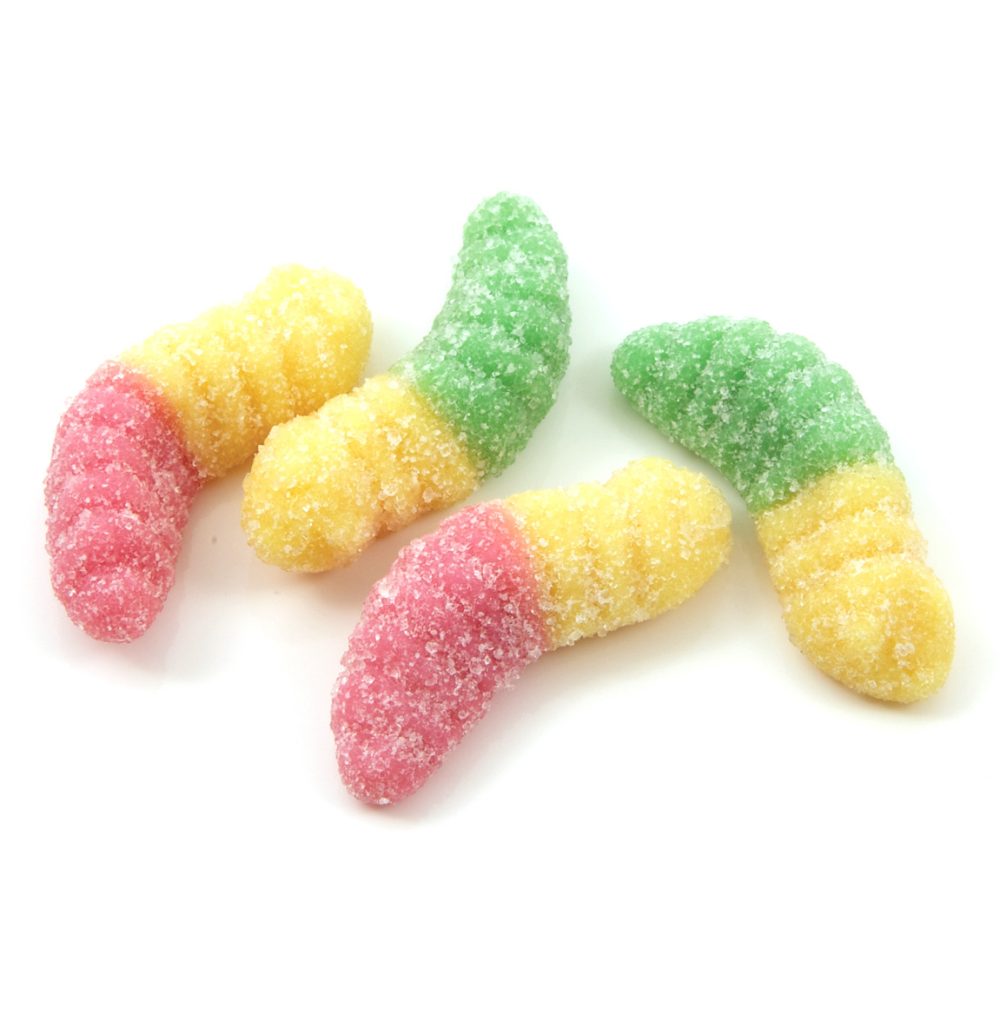 Sugarcoated Glow Worms