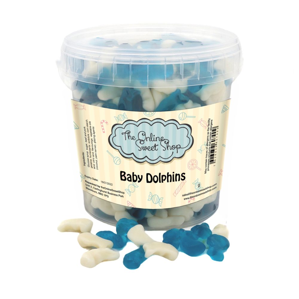 Baby Dolphins Sweets Bucket