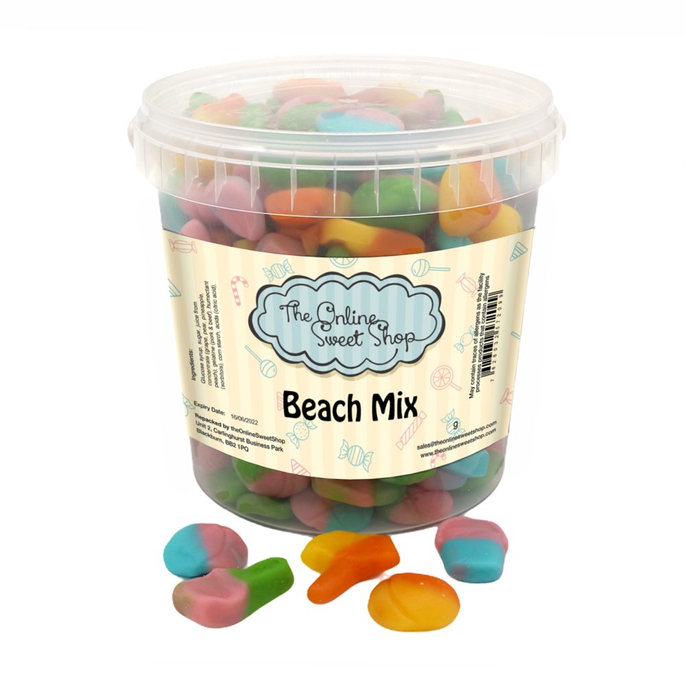 Beach Mix Sweets Bucket