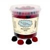 Black and Raspberry Berries Sweets Bucket
