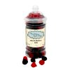 Black and Raspberry Gums Sweets Jar