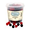 Black and Raspberry Gums Sweets Bucket