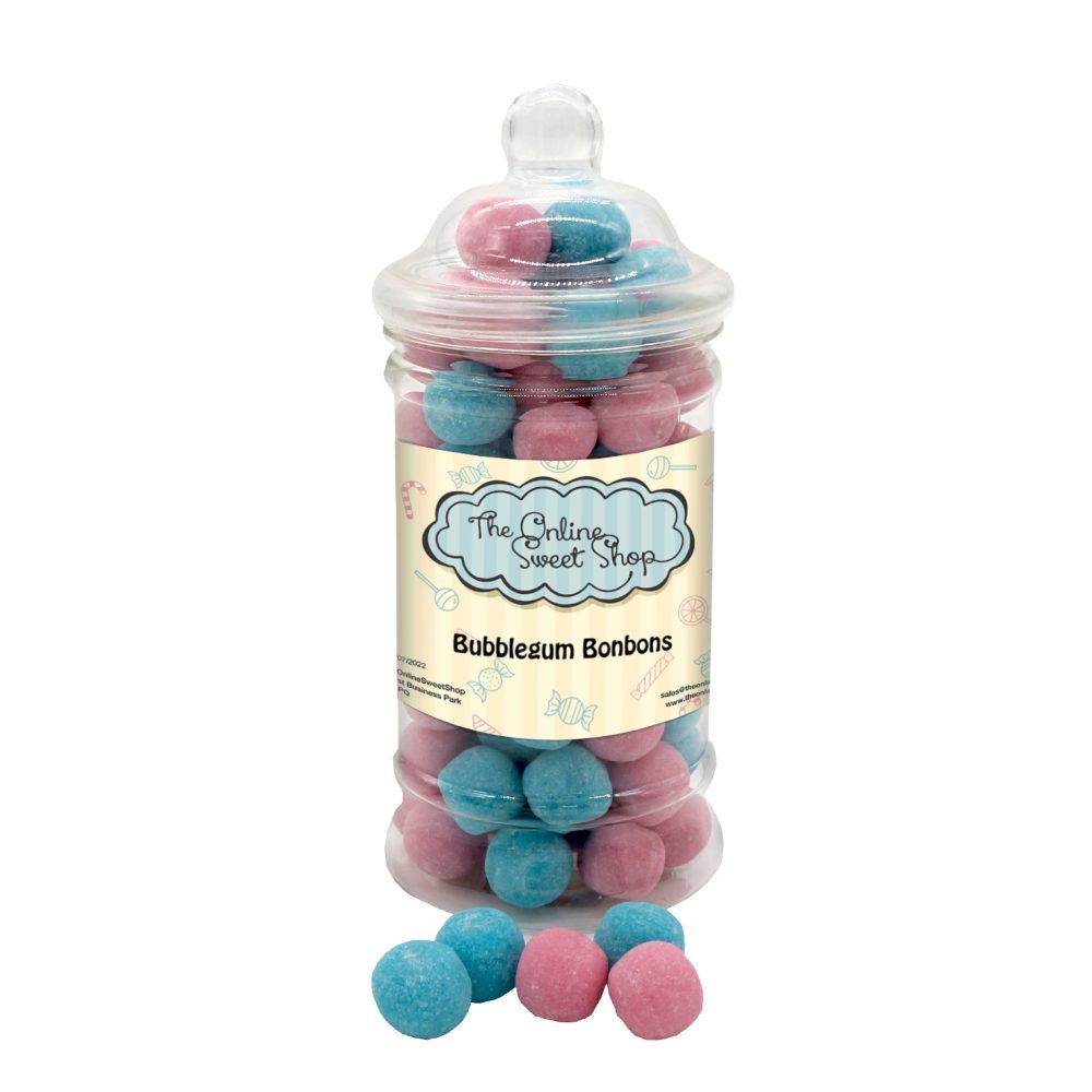 Bubblegum Bonbons Sweets Jar