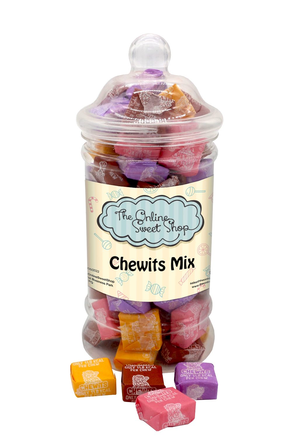 Chewits Mix Sweets Jar