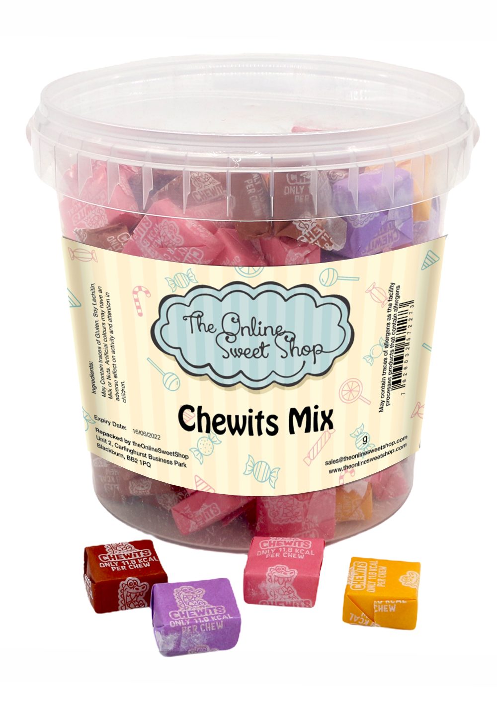 Chewits Mix Sweets Bucket