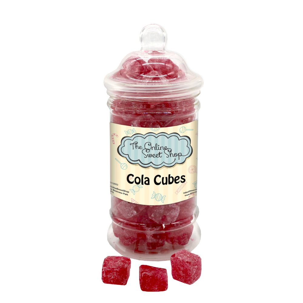 Cola Cubes Sweets Jar