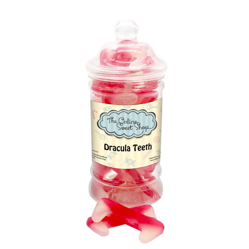 Dracula Teeth Sweets Jar