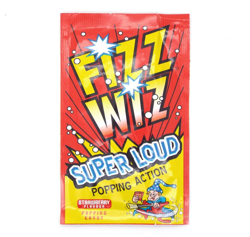 Fizz Wizz Strawberry Popping Candy
