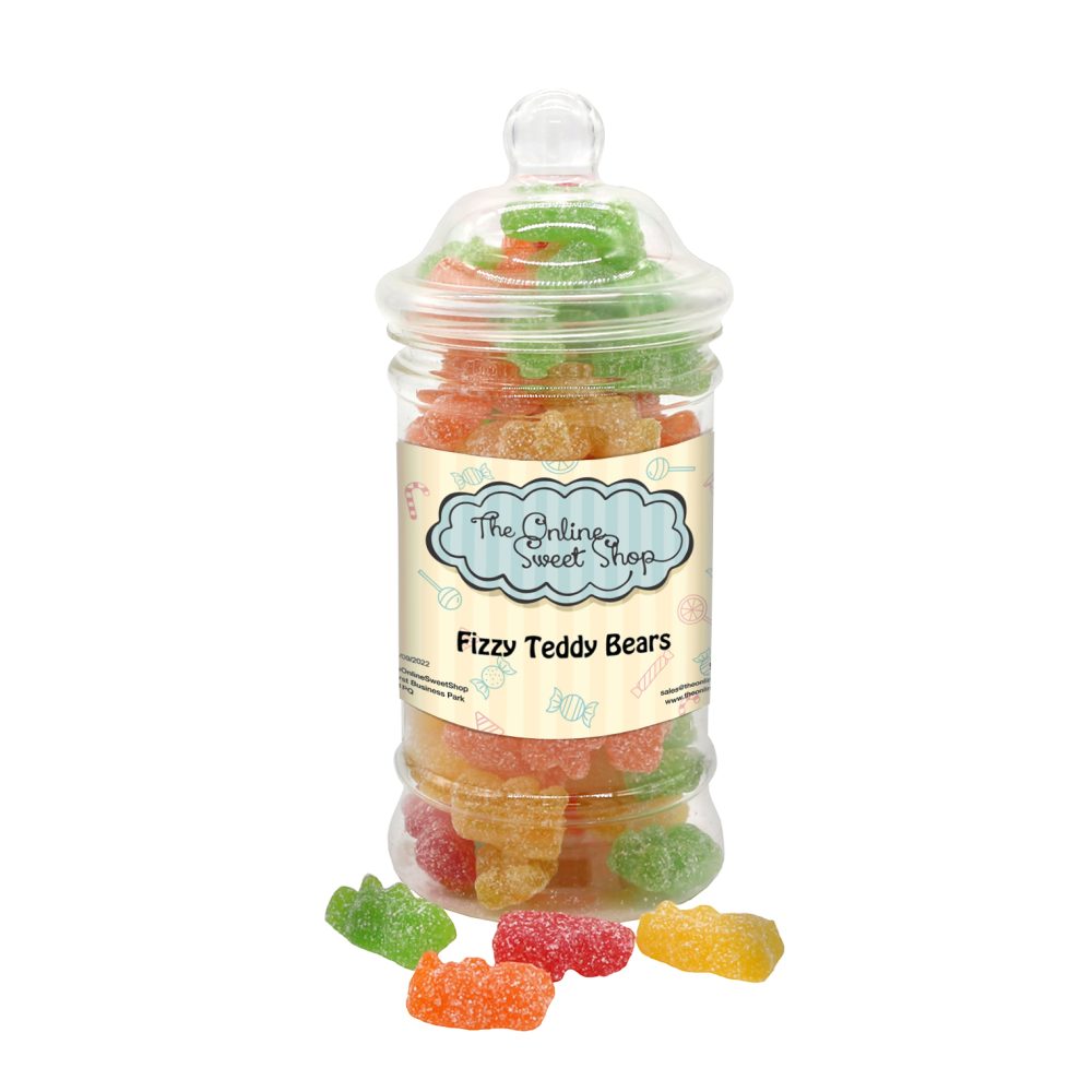 Fizzy Teddy Bears Sweets Jar