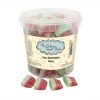 Chocolate Silver Hearts Sweets Bucket