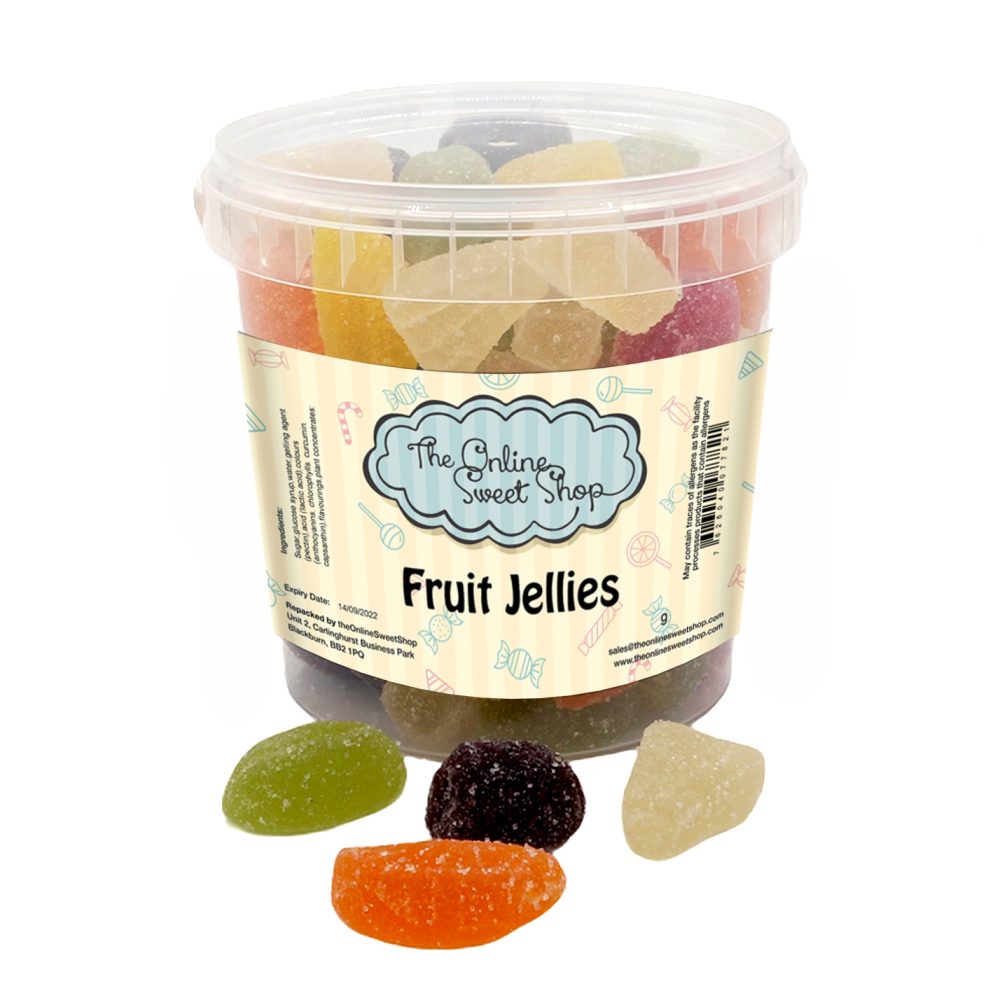 Fruit Jellies Sweets Bucket