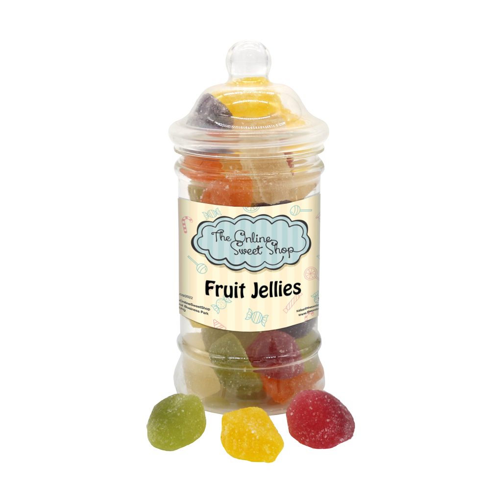 Fruit Jellies Sweets Jar