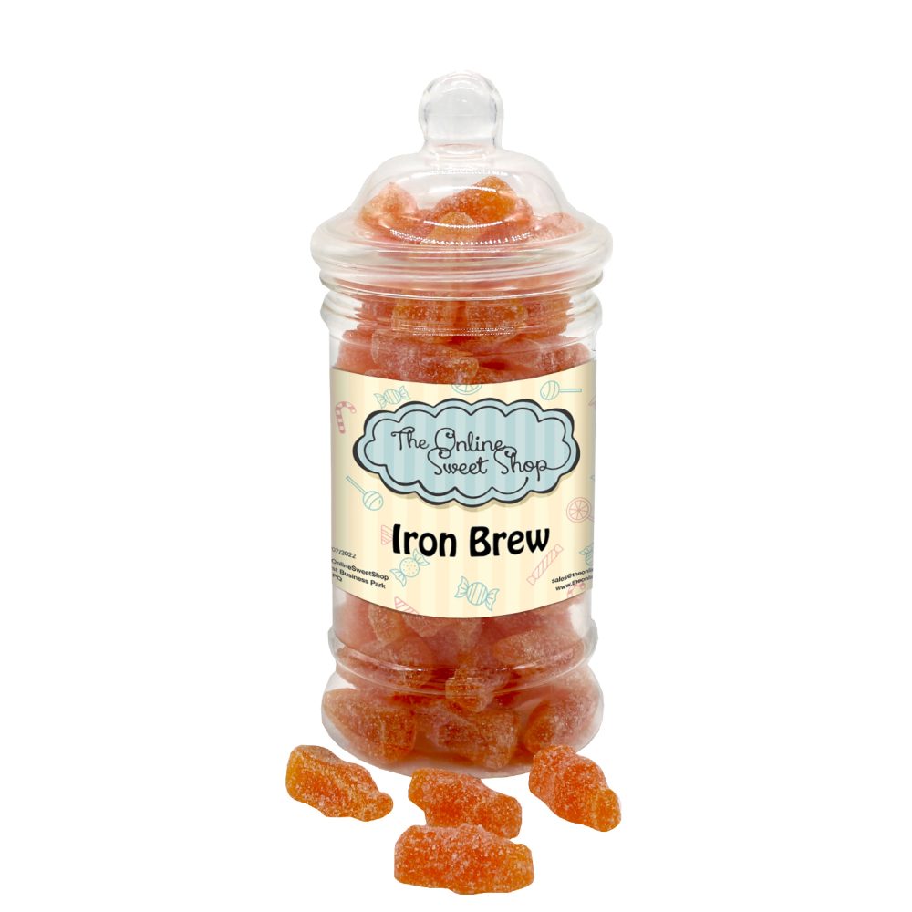 Iron Brew Bottles Sweets Jar