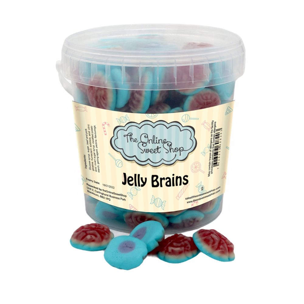 Jelly Brains Sweets Bucket