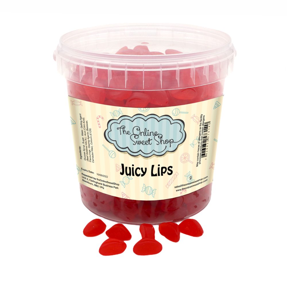 Juicy Lips Sweets Bucket