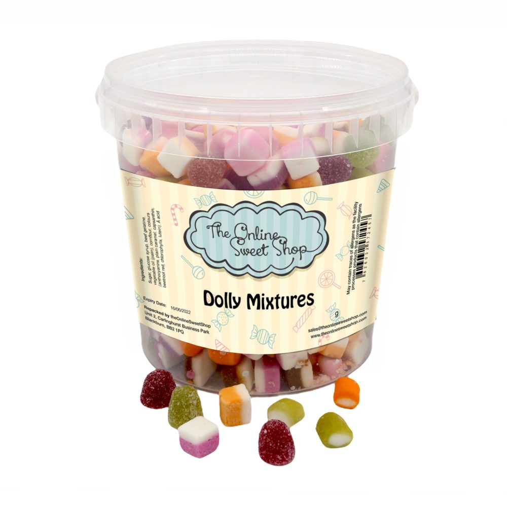 Dolly Mixtures Sweets Bucket