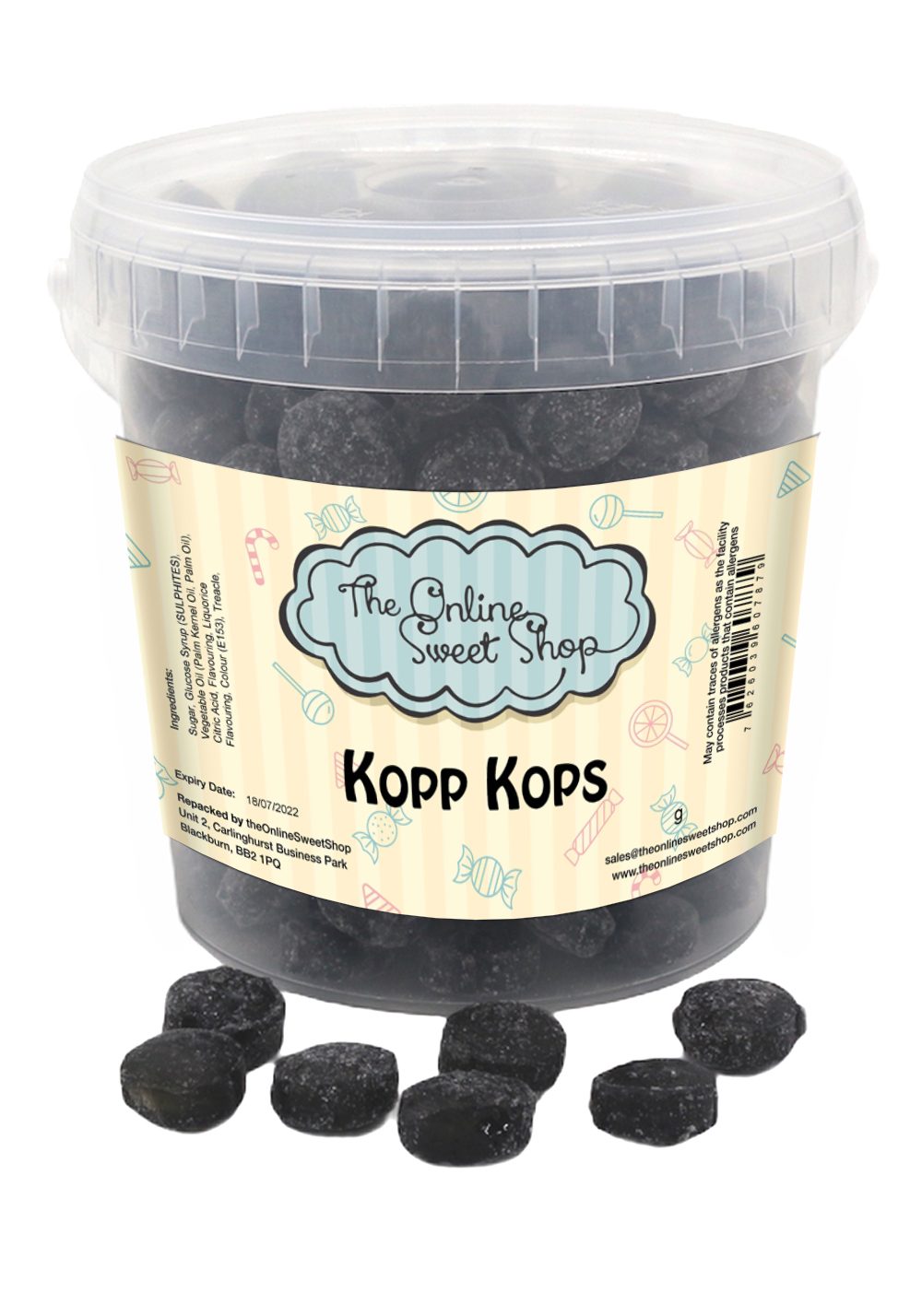 Kopp Kops Sweets Bucket