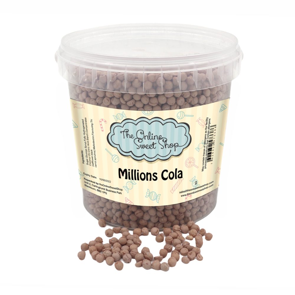 Millions Cola Sweets Bucket