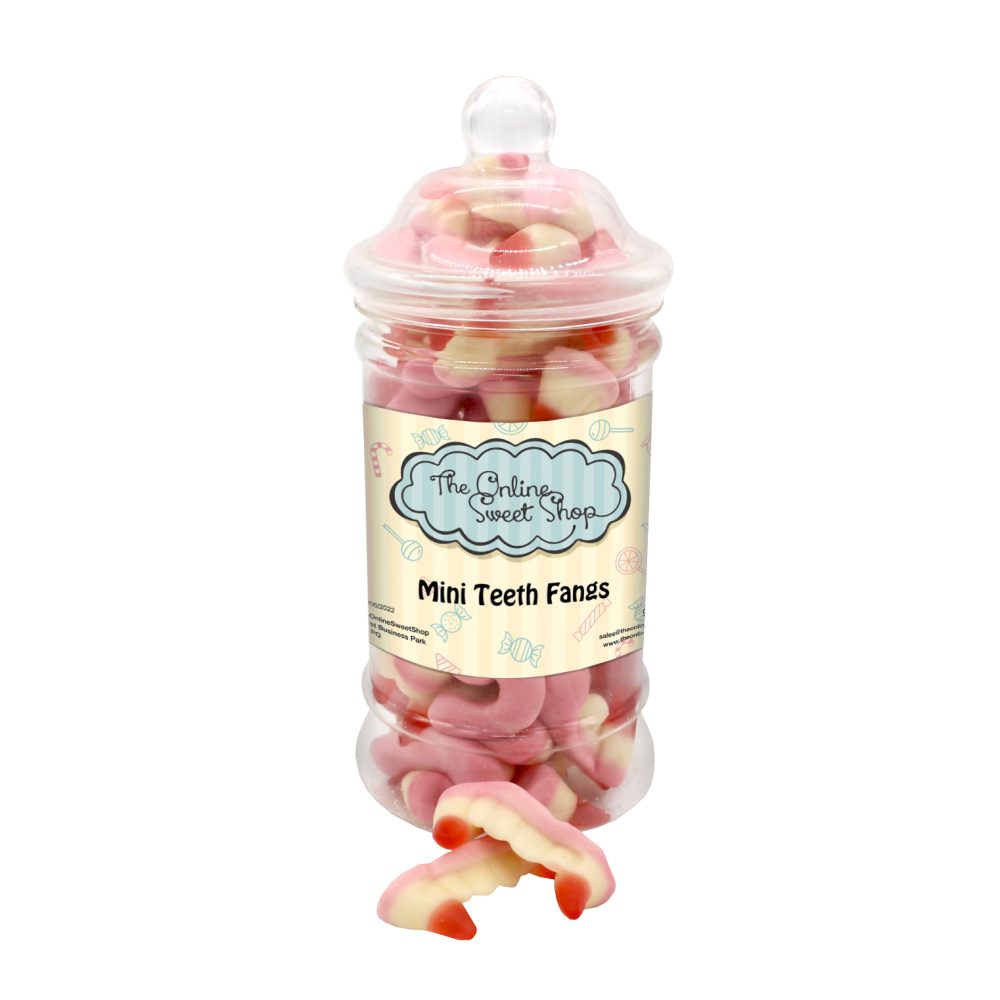 Mini Teeth Fangs Sweets Jar