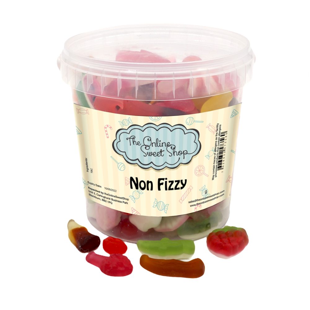 Non Fizzy Jelly Mix Sweets Bucket