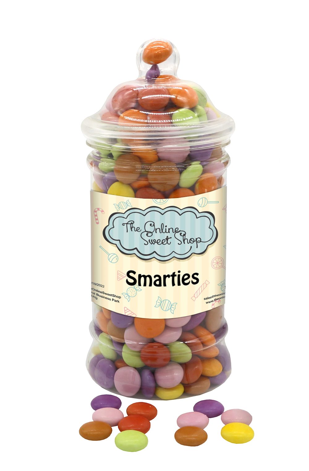 Smarties Sweets Jar