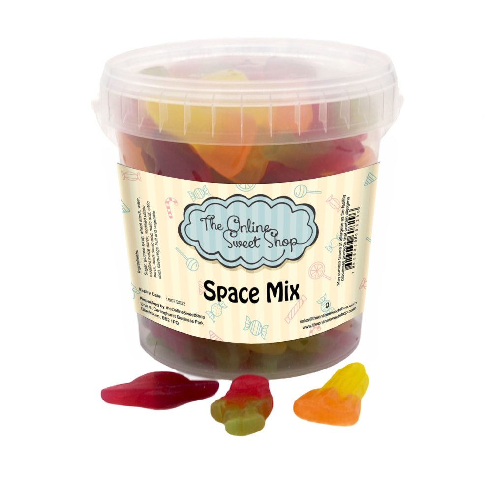 Space Mix Sweets Bucket