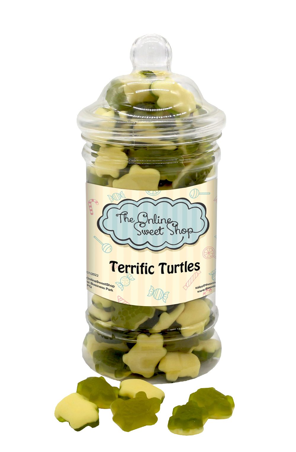 Terrific Turtles Sweets Jar