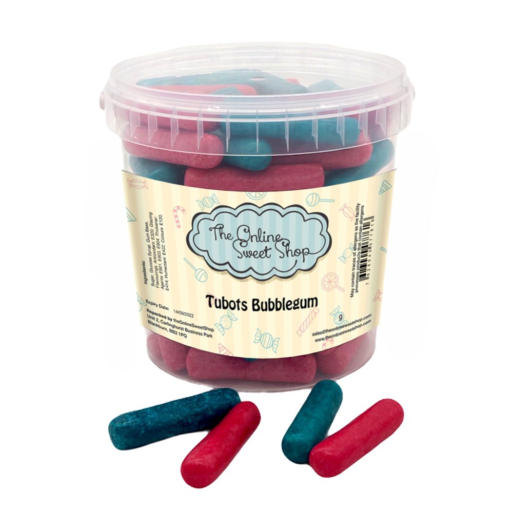 Tubots Bubblegum Sweets Bucket