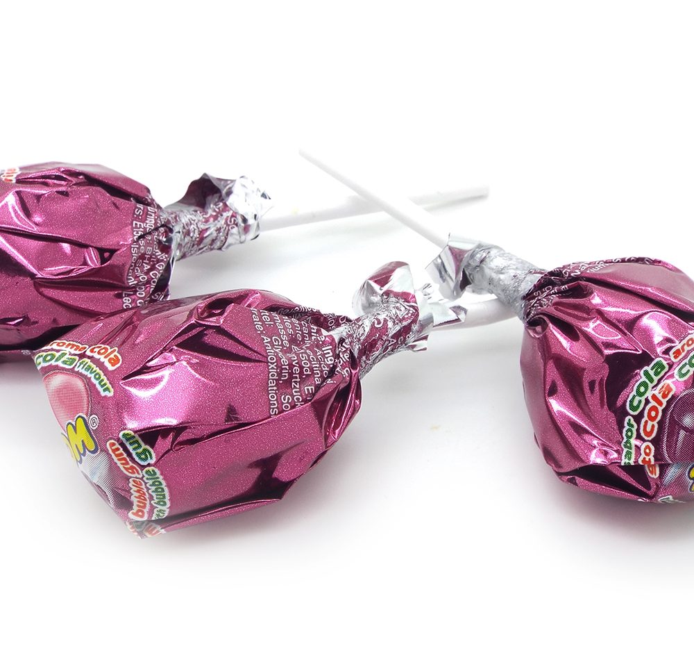 Mega Cola Zoom Lollipops