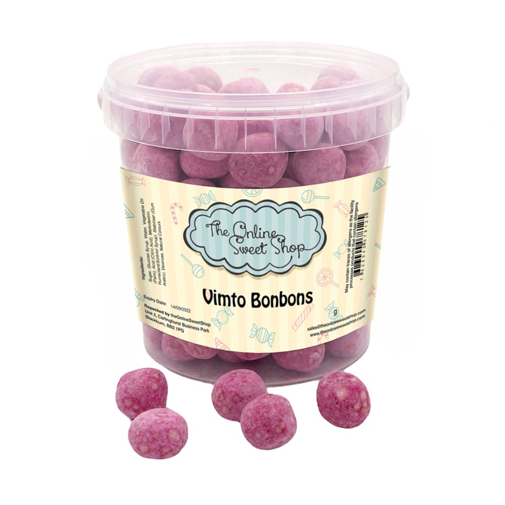  Blue Raspberry Bon Bons - 227g (half pound)) : Grocery &  Gourmet Food