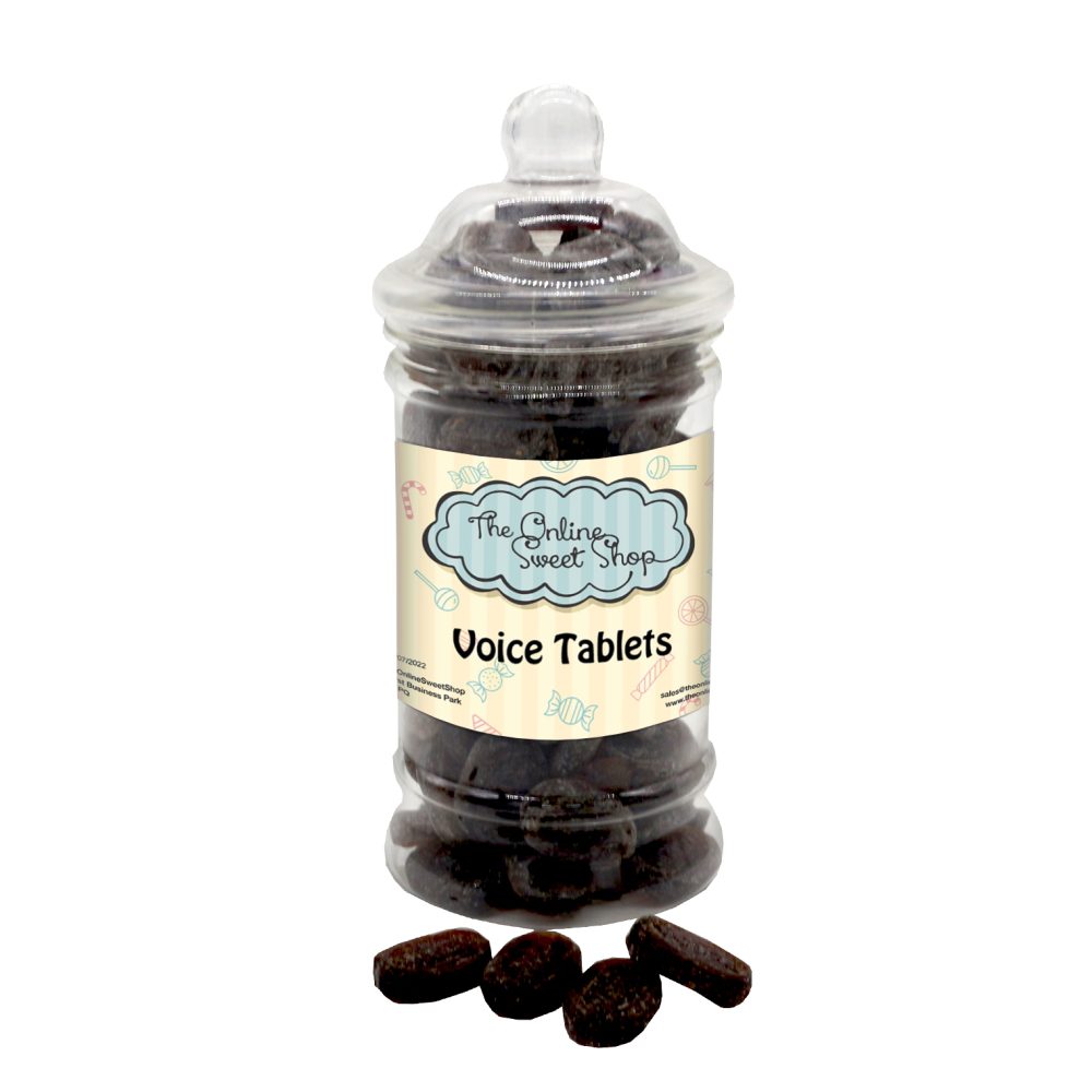 Voice Tablets Sweets Jar