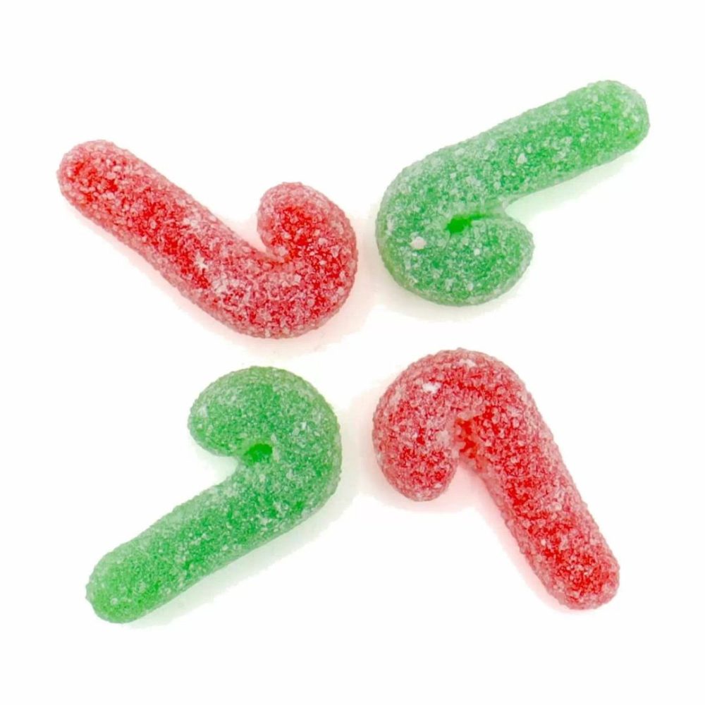 Sugared Candy Canes